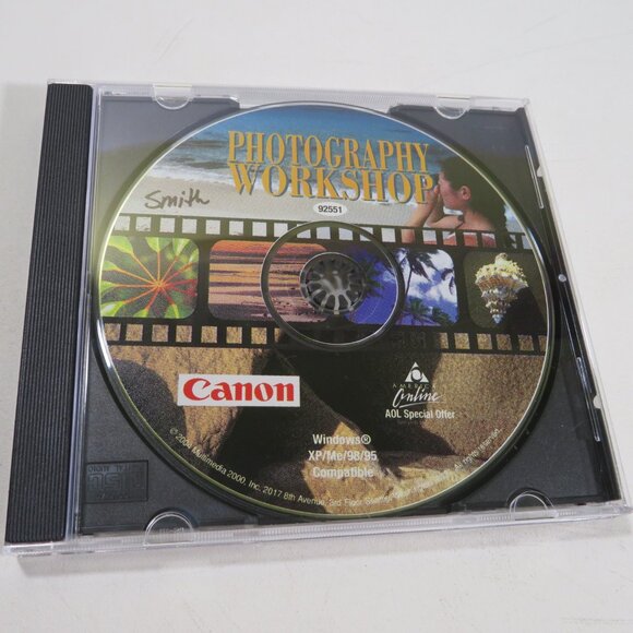 Canon Photography Workshop Computer Game OUT OF DATE SOFTWARE - Picture 1 of 4